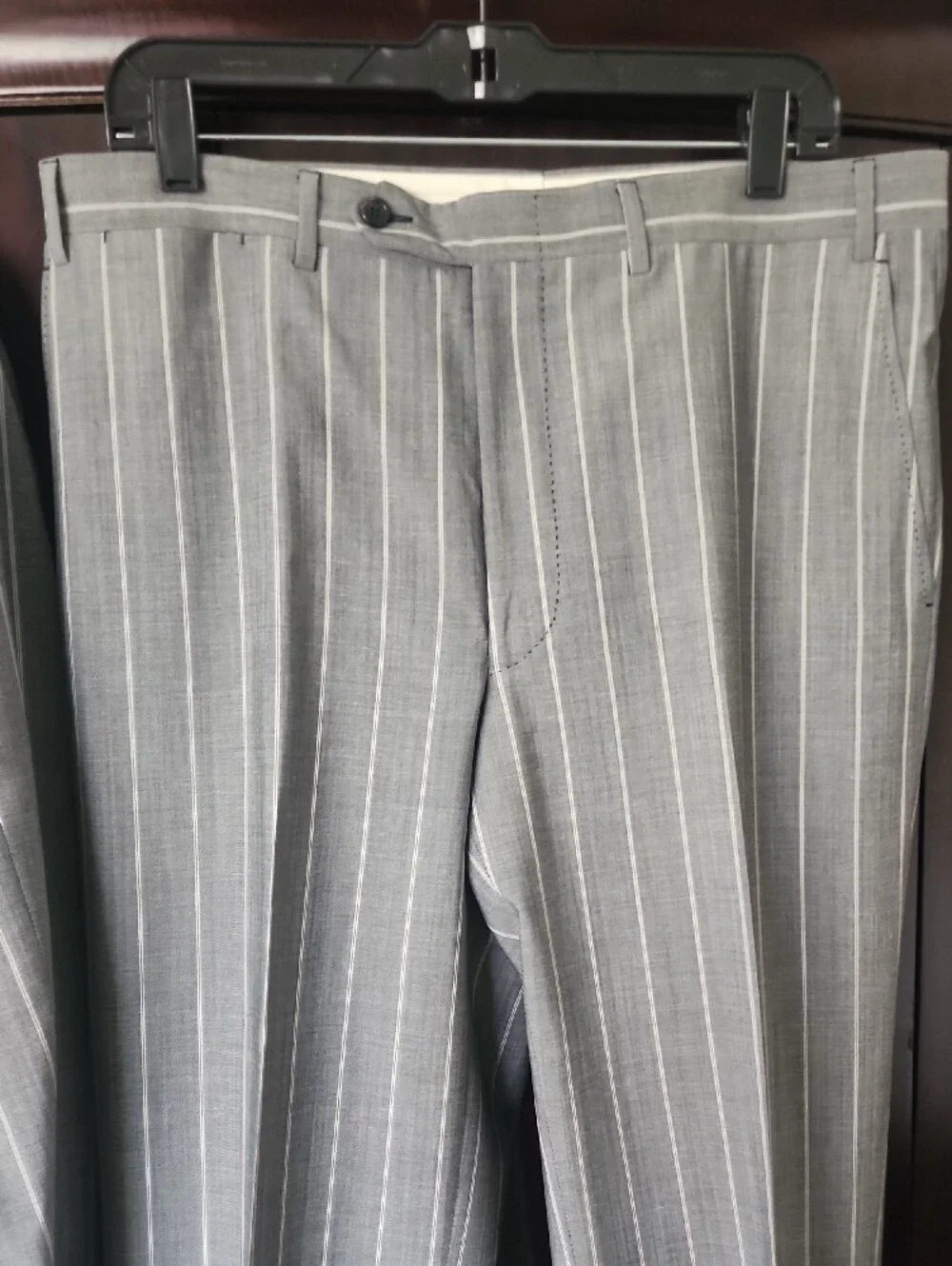 Canali Grey Pinstripe Two-Piece Suit